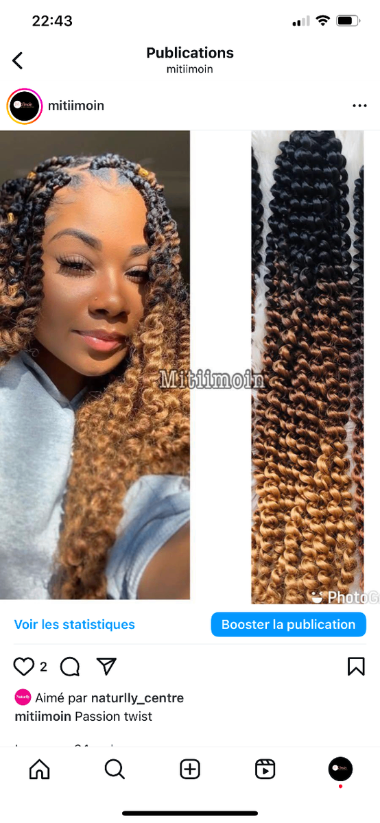 Extensions de cheveux Passion Twist