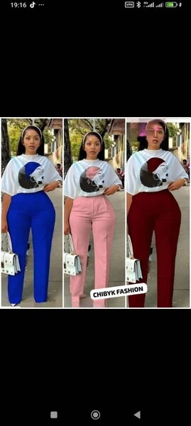 Set de mode élégante femme