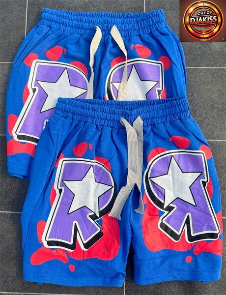 Shorts graphiques colorés