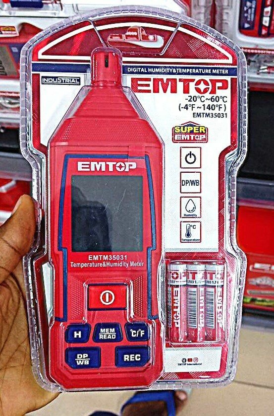 EMTOP Thermo-Hygrometer Industriel