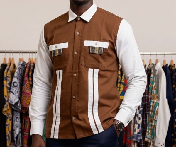Chemise africaine élégante