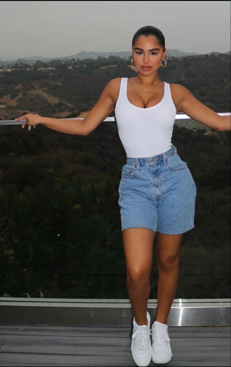 Shorts en jean femme trendy