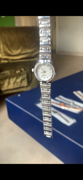 Montre élégante en acier inoxydable