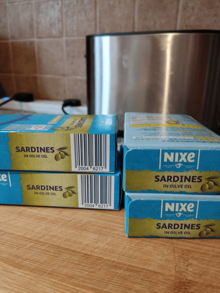 Nixe sardine in olive oil