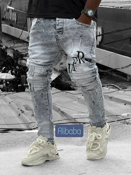 Jean slim homme décontracté