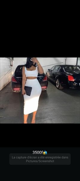 Robe Femme Élégante Blanche