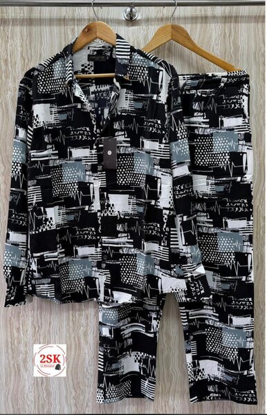 Pyjama imprimé géométrique