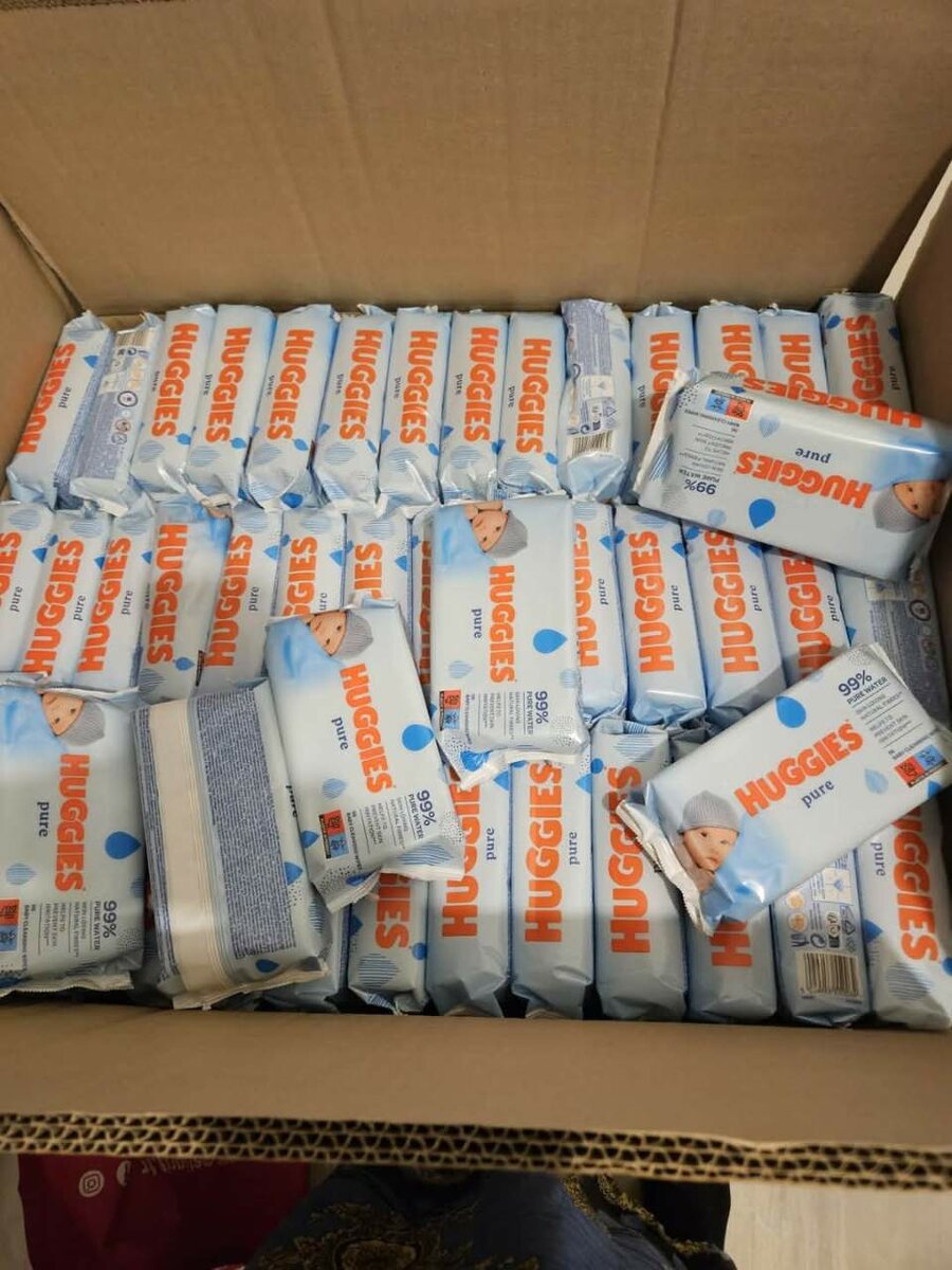 Lingette huggies pour bébé