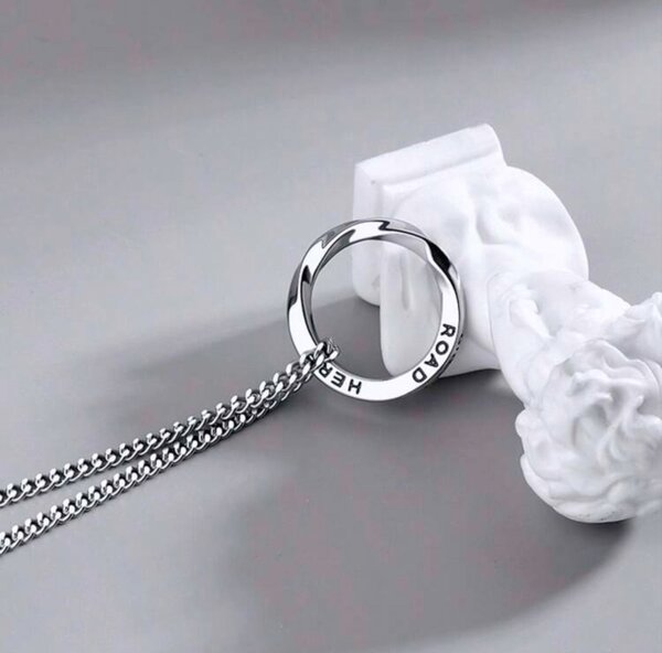 Mobius Loop Necklace