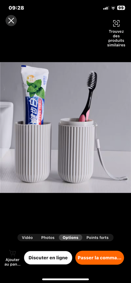 Rangement de brosse et accesso