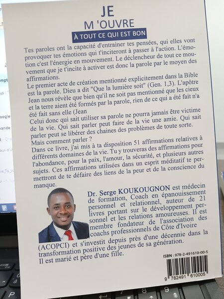 Je m'ouvre à tout ce qui est bon