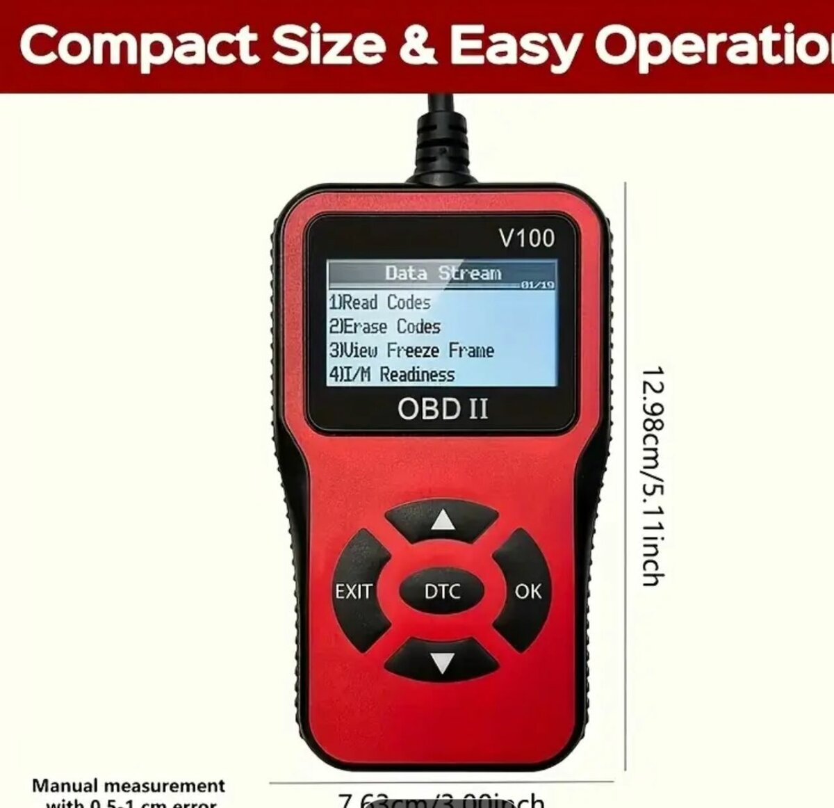 OBD II Scanner V100 Professionnel