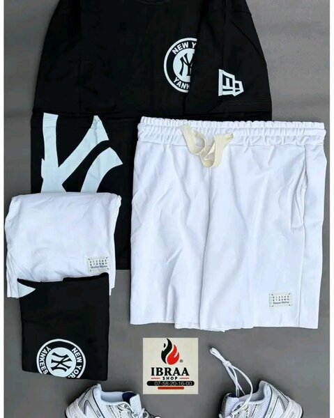 Ensemble de sport New Era noir et blanc