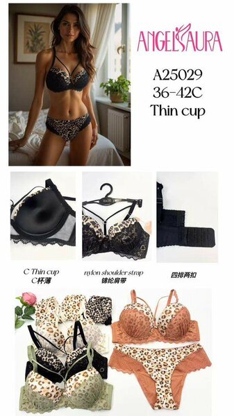 Soutien-gorge à armatures légères