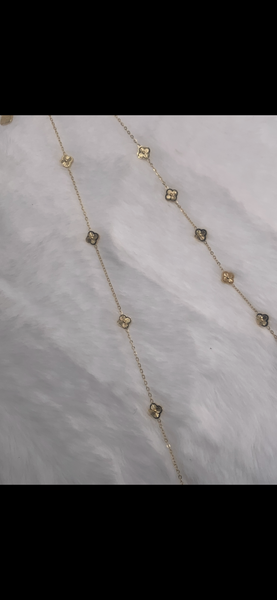 Collier et Bracelet Dorés Élegants