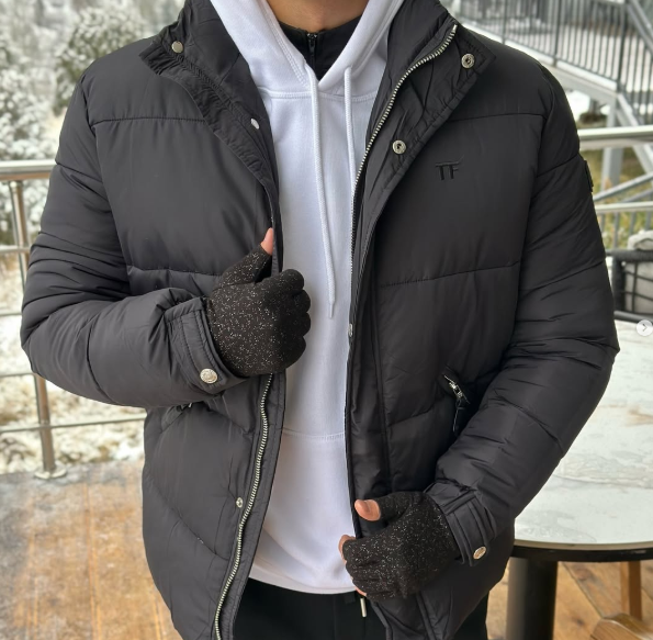 куртка мужская серая