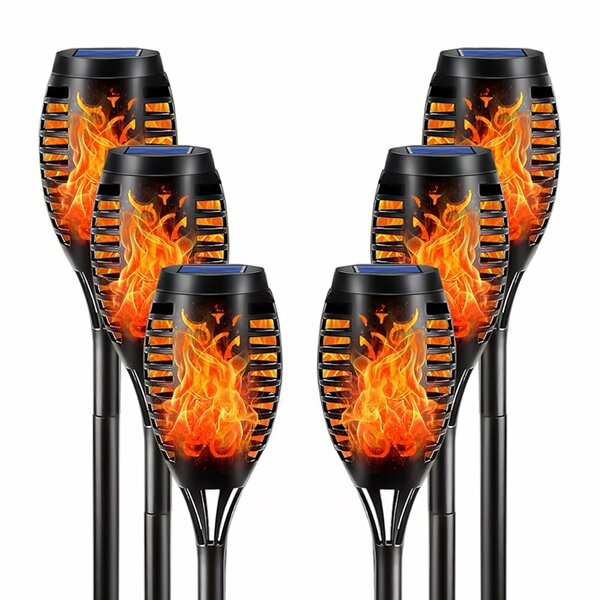 Lampe solaire pour jardin flam