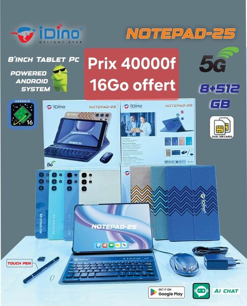 Tablette iDino Notepad 25
