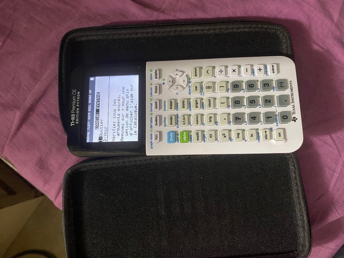 Calculatrice Graphique TI-84 Plus CE