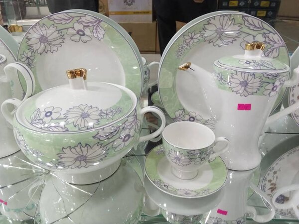 Dinner set super bone 61 piece