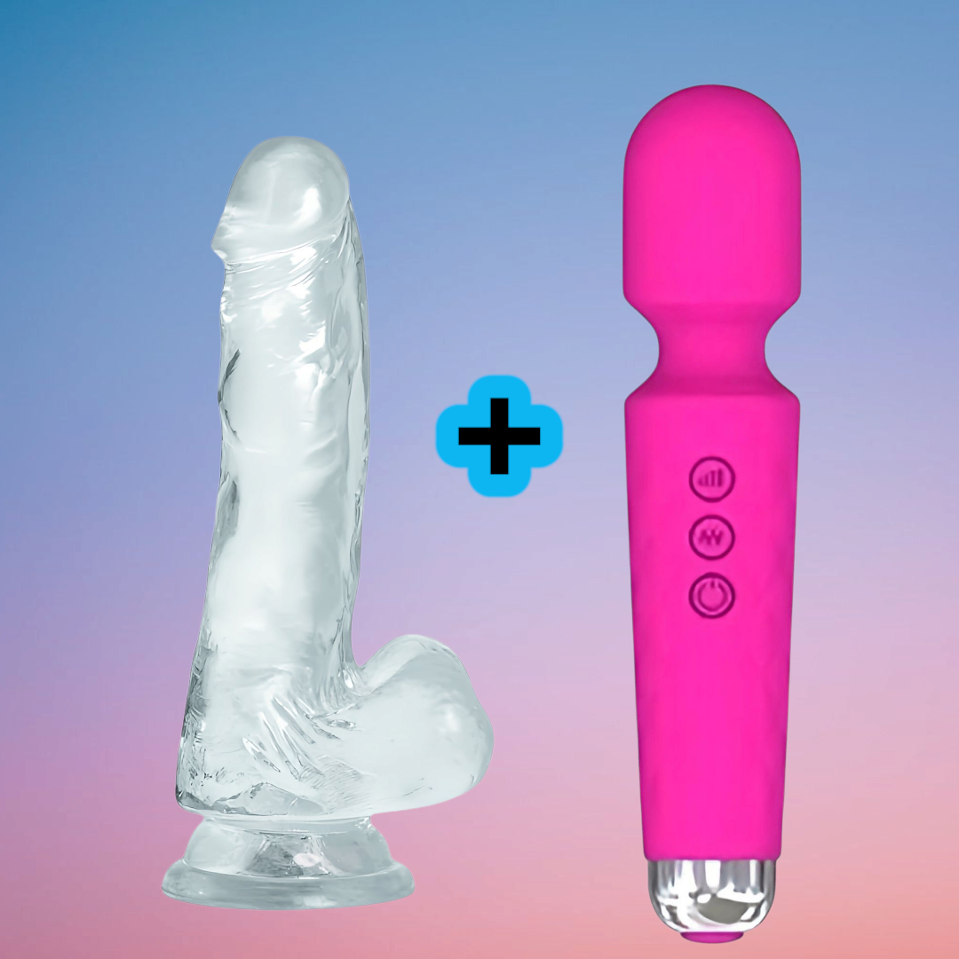 Kit Vibro + Gode  Sensations..