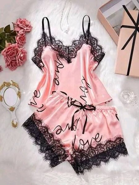 Ensemble de nuit imprimé mode