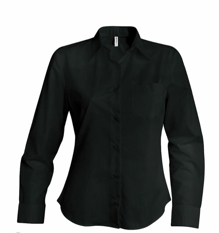 Chemise Noire Élégante Femme