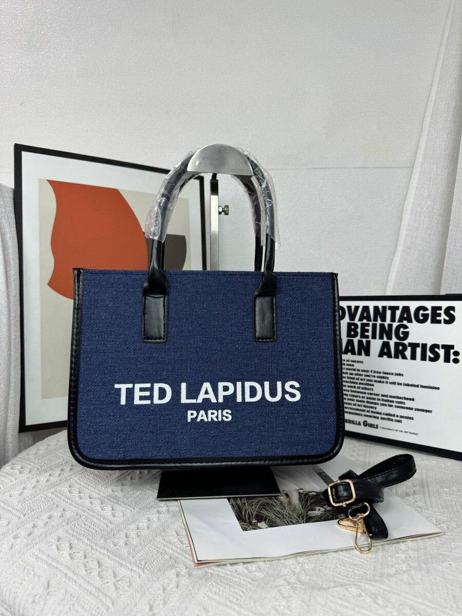 Sac en Toile Ted Lapidus