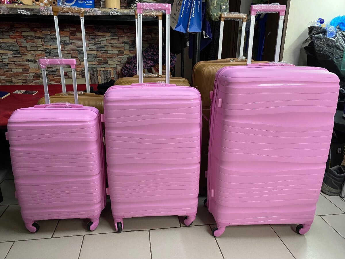 Ensemble de valises modernes