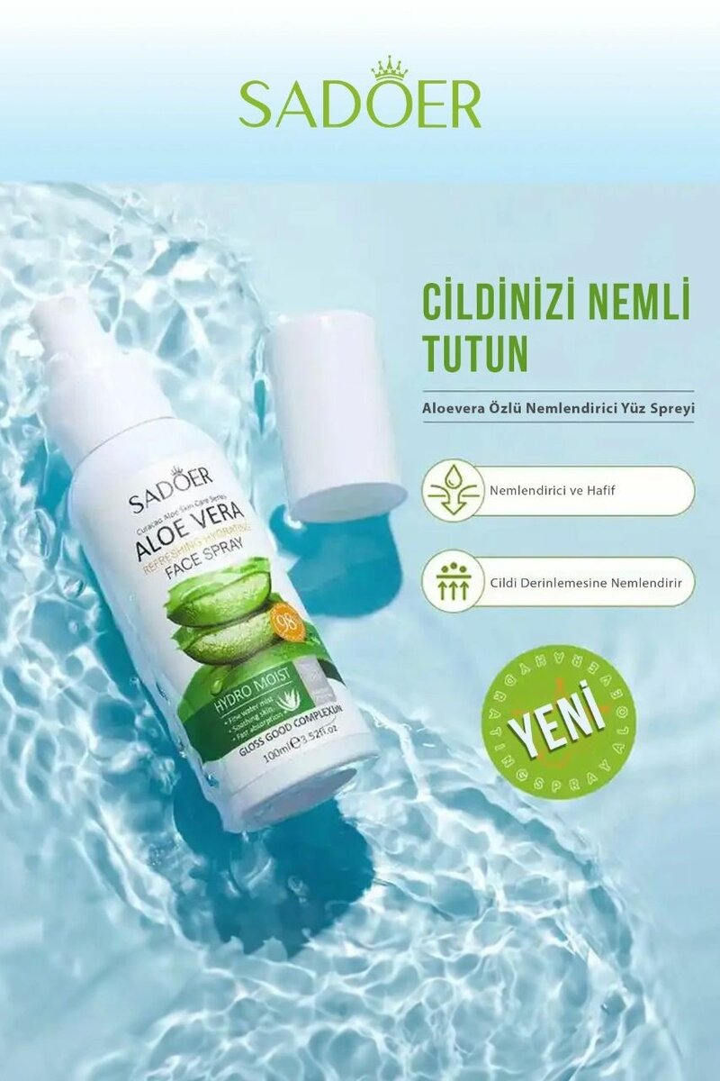 SADOER Spray Visage Aloé Vera