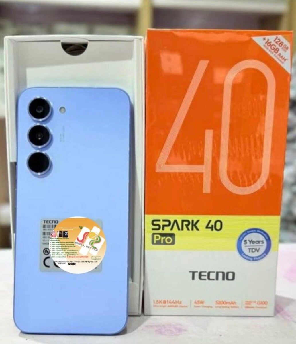 Smartphone Tecno Spark 40 Pro