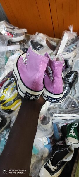 Baskets Hautes Violettes