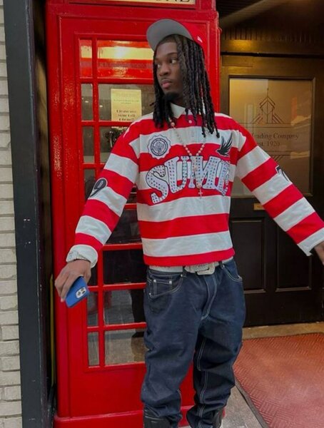 T-shirts rayés SUMF stylés