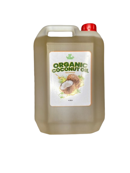 Organic coconut oil (Hot pressed) 4.5L