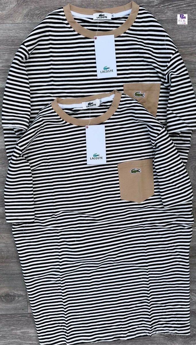 T-shirt rayé décontracté