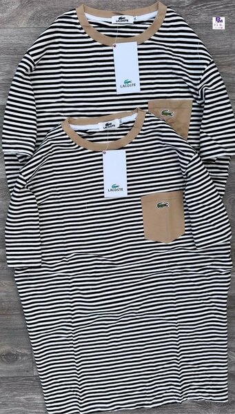 T-shirt rayé décontracté