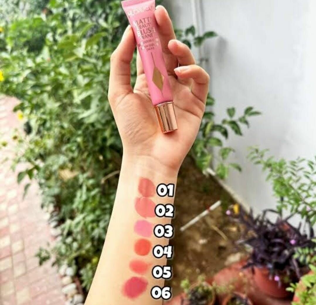 Liquid blushes long wear water proof