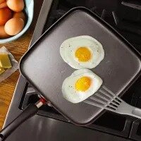 Premium Non-Stick Square Tawa 28cm (3mm Thick) Hot Plate Chokor Tawa