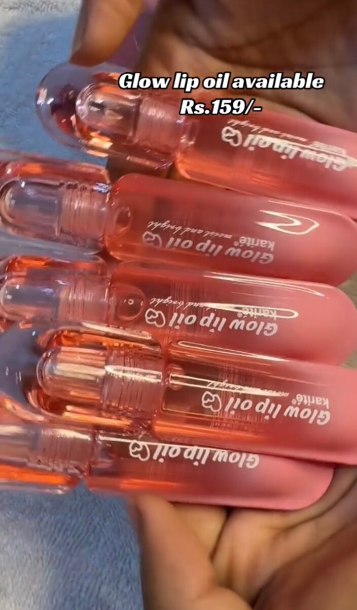 Gloss,glow lip oil karité