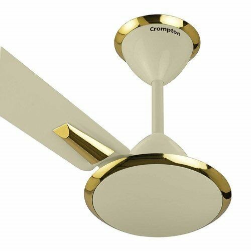 Crompton aura Ceiling Fan - 1400mm - White/Gold