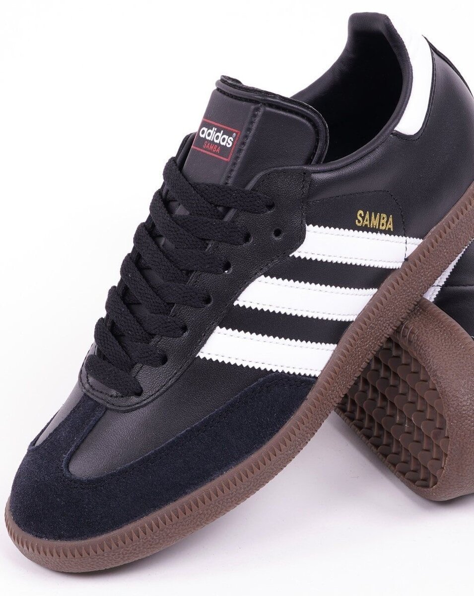 Adidas Samba Sneakers Noir Blanc