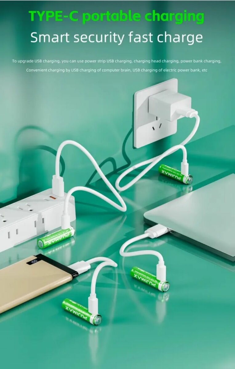 Piles Li-ion AAA 1100mWh