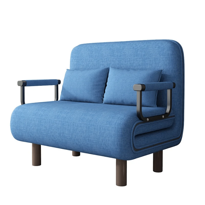 Canapé-lit moderne bleu