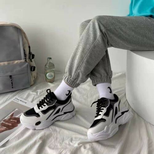 Fashion African Fashion Sneakers-White