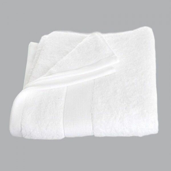 Serviette de Bain Blanche Luxe