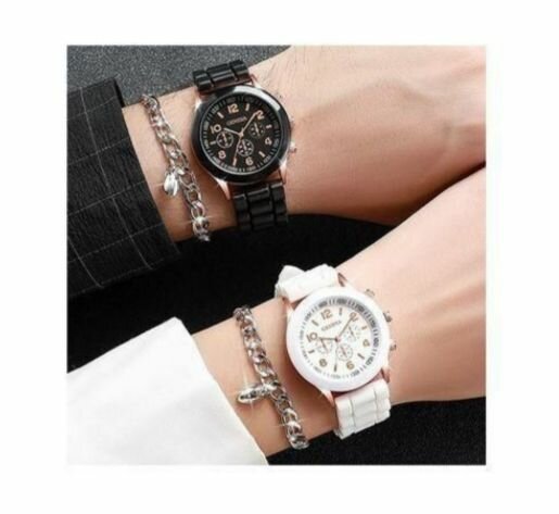 Montre plus bracelets couple