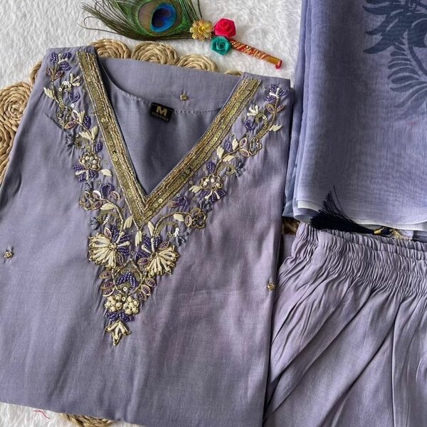 Cotton 3 Peace Suit