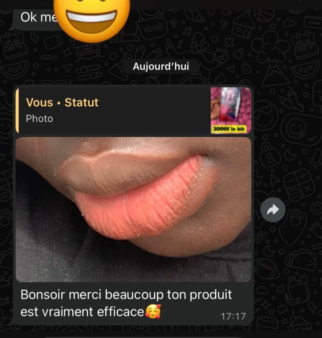 Gommage à Lèvres