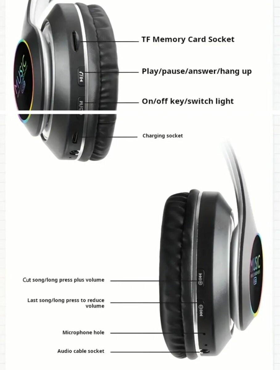 Casque Pro Dynamic HD Audio