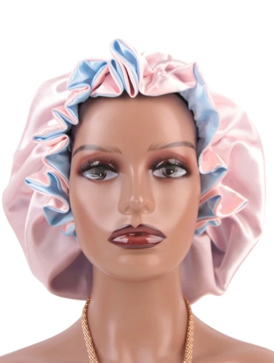 2 in 1 hair bonnet